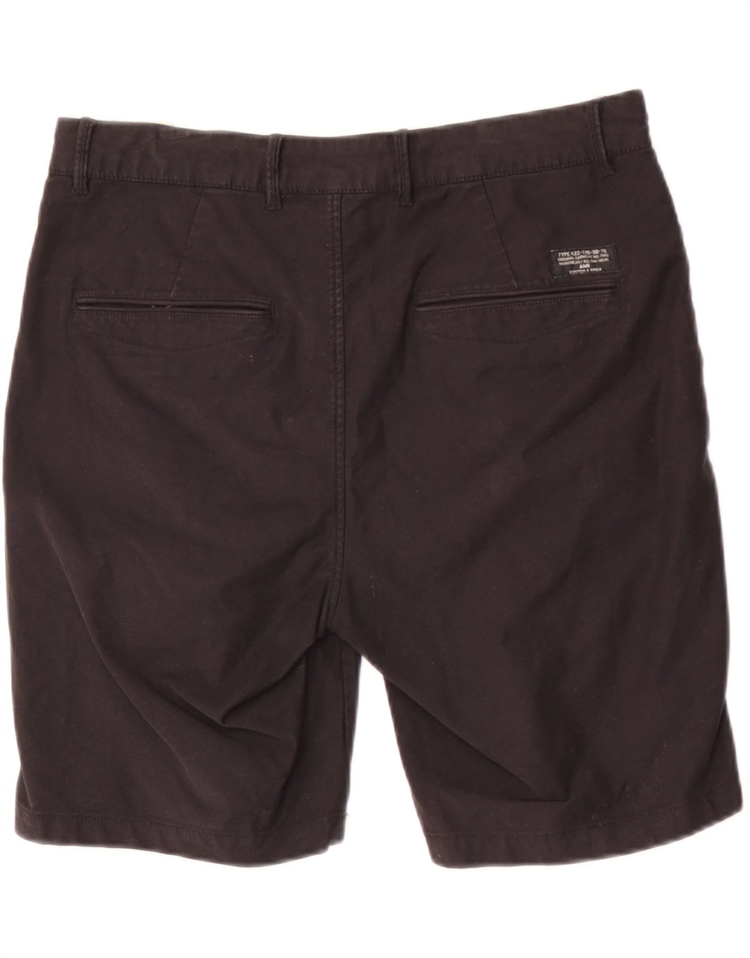 Pantaloncini chino da uomo Scotch & Soda W32 grandi in cotone nero
