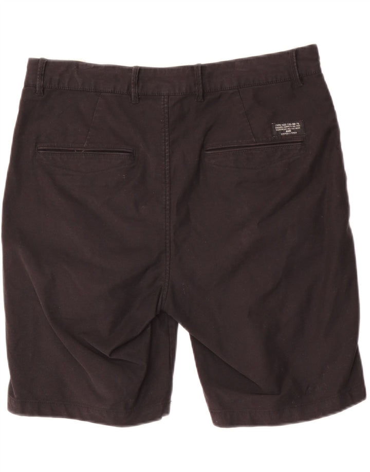 Pantaloncini chino da uomo Scotch & Soda W32 grandi in cotone nero