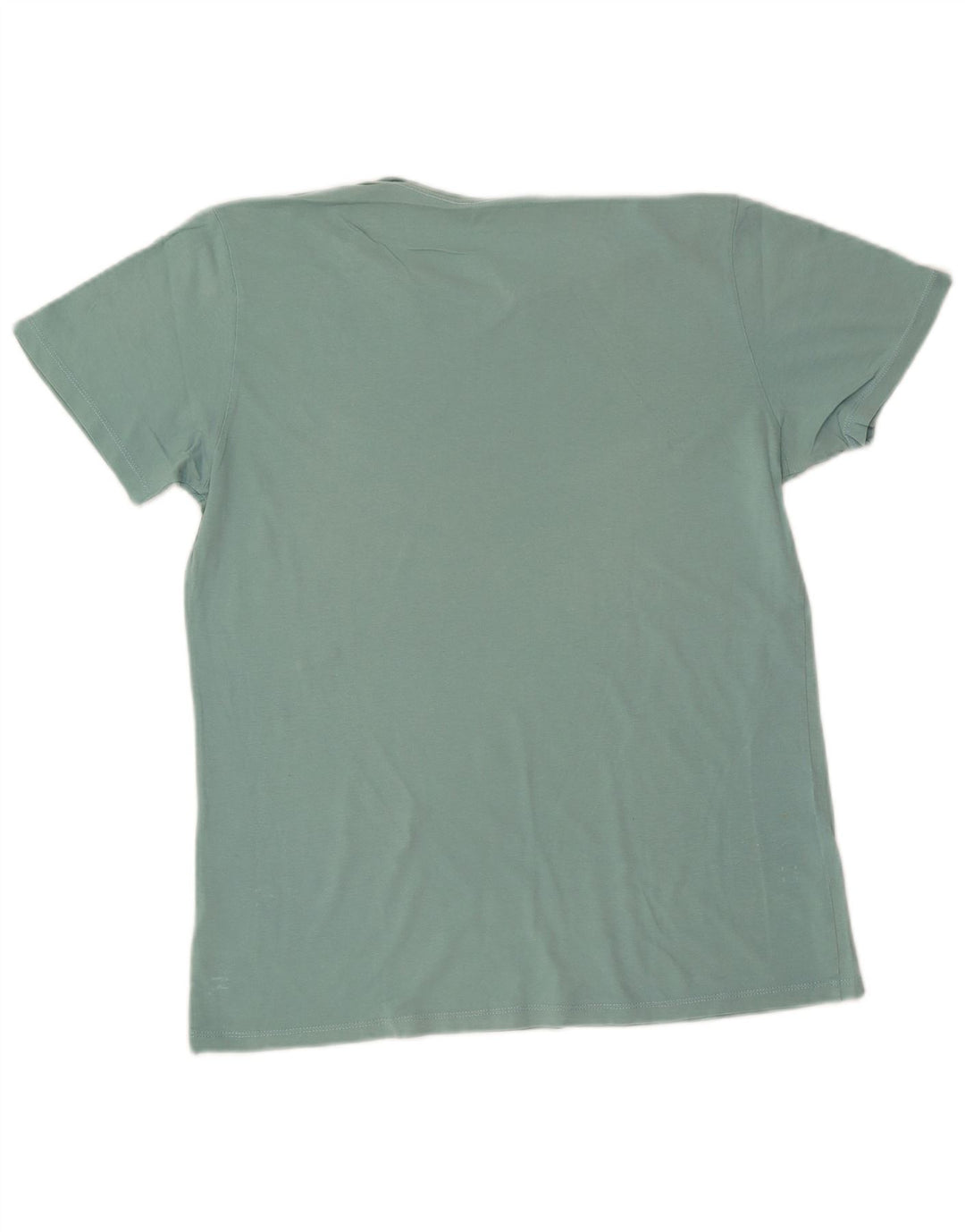 Maglietta grafica da uomo Lee Top in cotone turchese medio