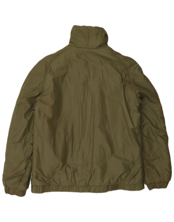 Giacca reversibile da uomo Silvy UK 38 Cotone geometrico verde medio