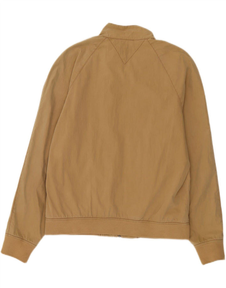 Giubbotto bomber da uomo Tommy Hilfiger UK 38 Cotone beige medio