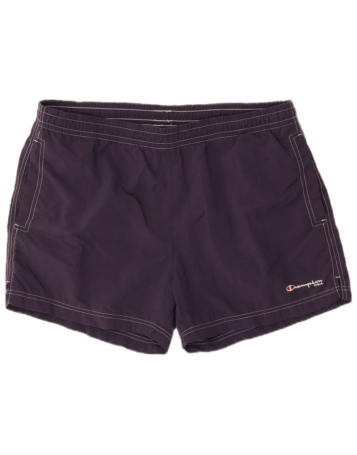 Pantaloncini da bagno da uomo CHAMPION XL blu navy in poliammide