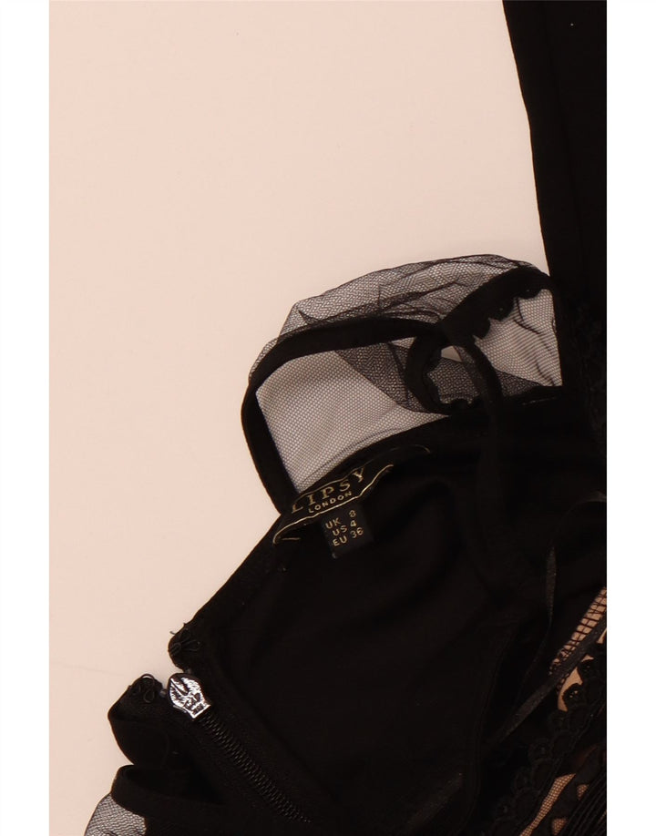 Tuta senza maniche da donna Lipsy UK 8 piccola nera