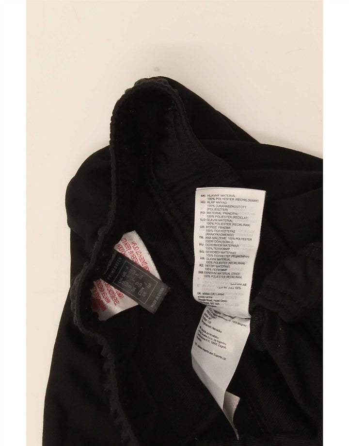 Pantaloni della tuta da ragazzo Adidas 13-14 anni in poliestere nero