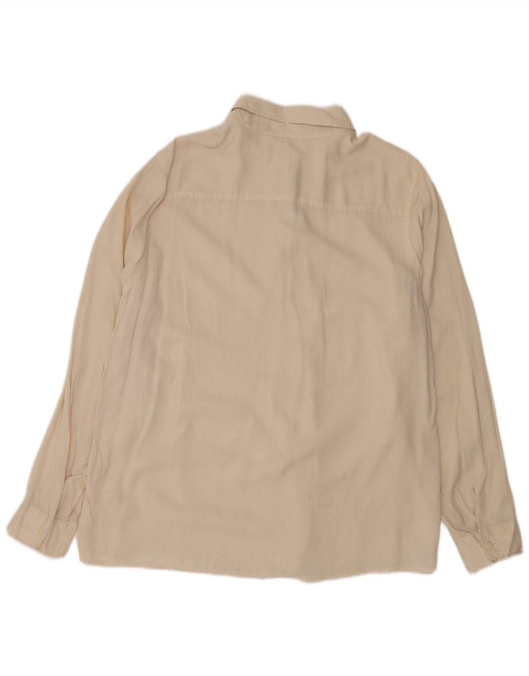 Camicia oversize da donna ORVIS UK 18/20 XL Seta bianco sporco