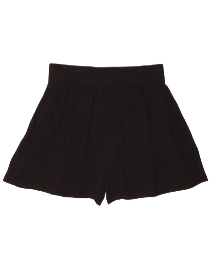 Pantaloncini Zara Donna XL W32 Viscosa Nera