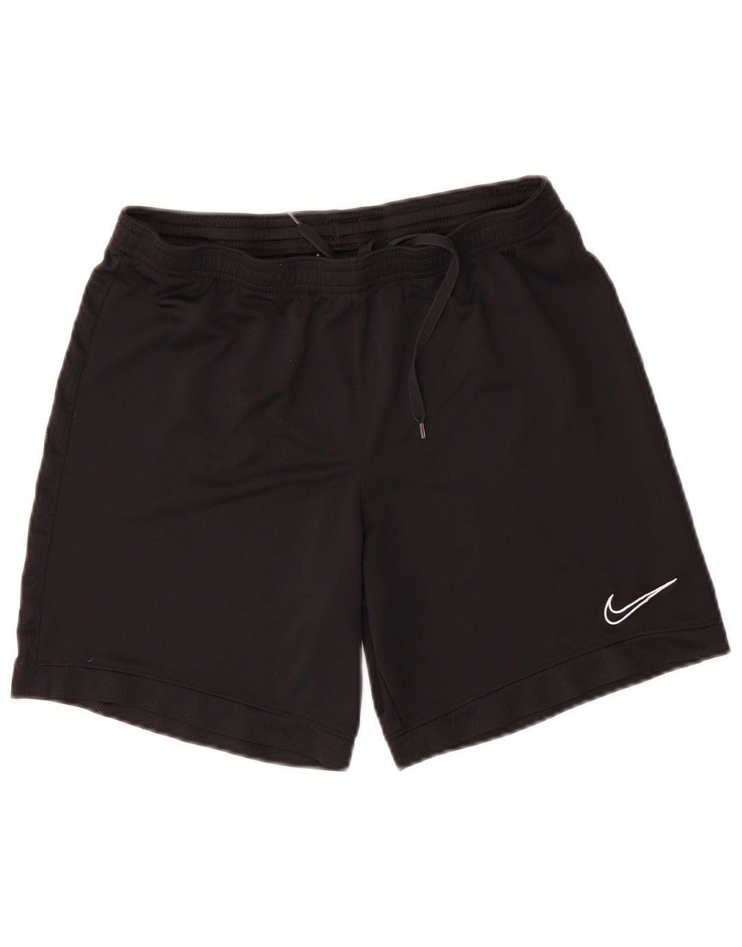 Pantaloncini sportivi Nike Dri Fit da uomo, grandi, in poliestere nero