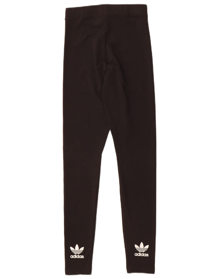 Leggings Adidas da donna UK 6 XS poliestere nero