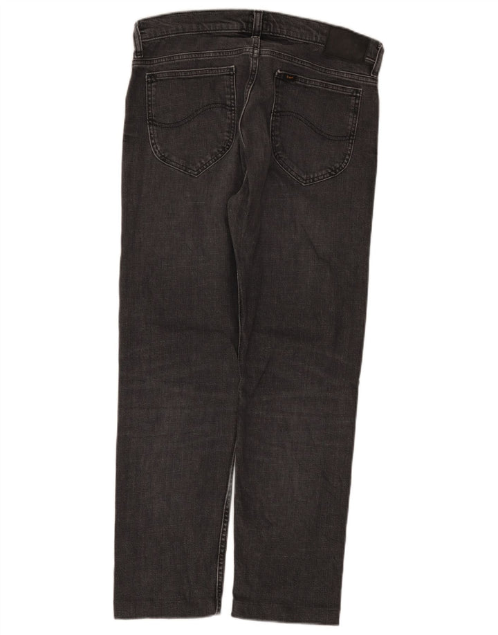 Jeans dritti da uomo Lee Rider W31 L27 cotone grigio