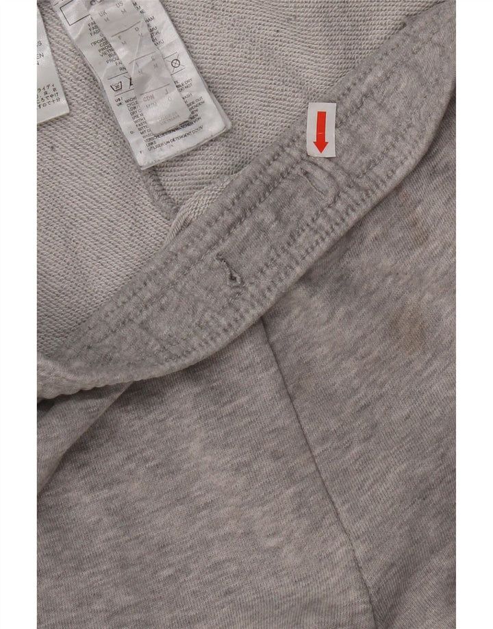 Pantaloni da tuta da uomo Adidas in cotone grigio medio
