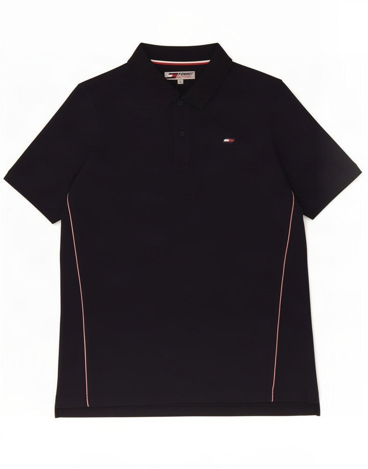 Polo da uomo Tommy Hilfiger grande blu navy