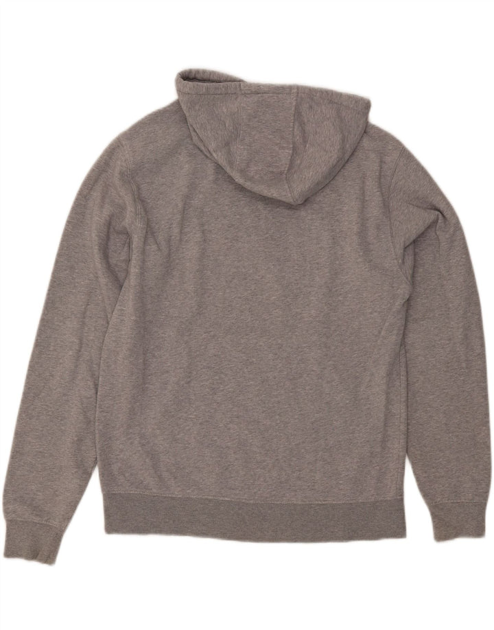DICKIES Maglione con cappuccio grafico da uomo in cotone screziato grigio medio