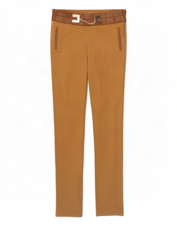 Pantaloni Chino Skinny Donna Elisabetta Franchi W27 L29 Beige Colourblock