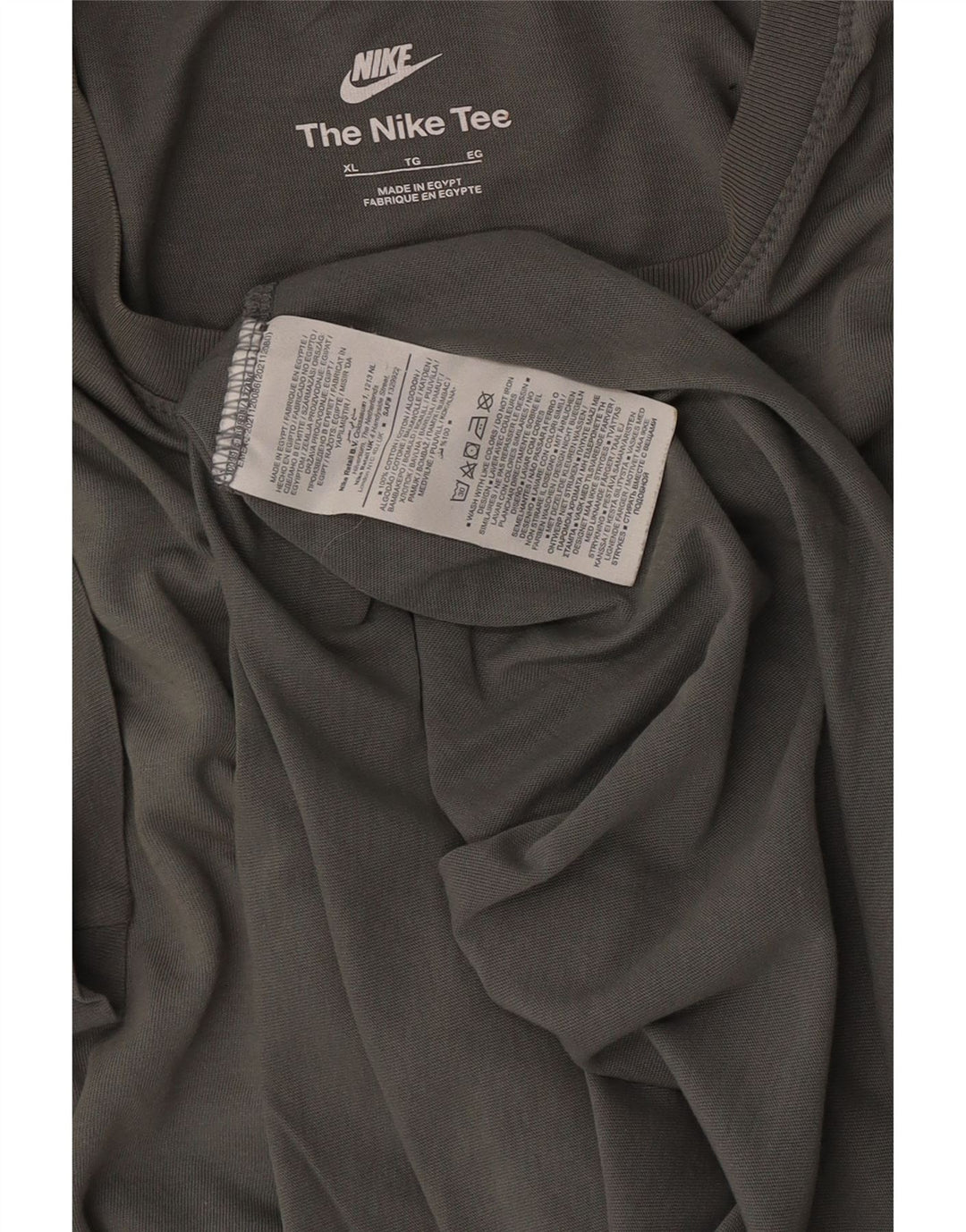 T-shirt da uomo Nike Top XL in cotone verde