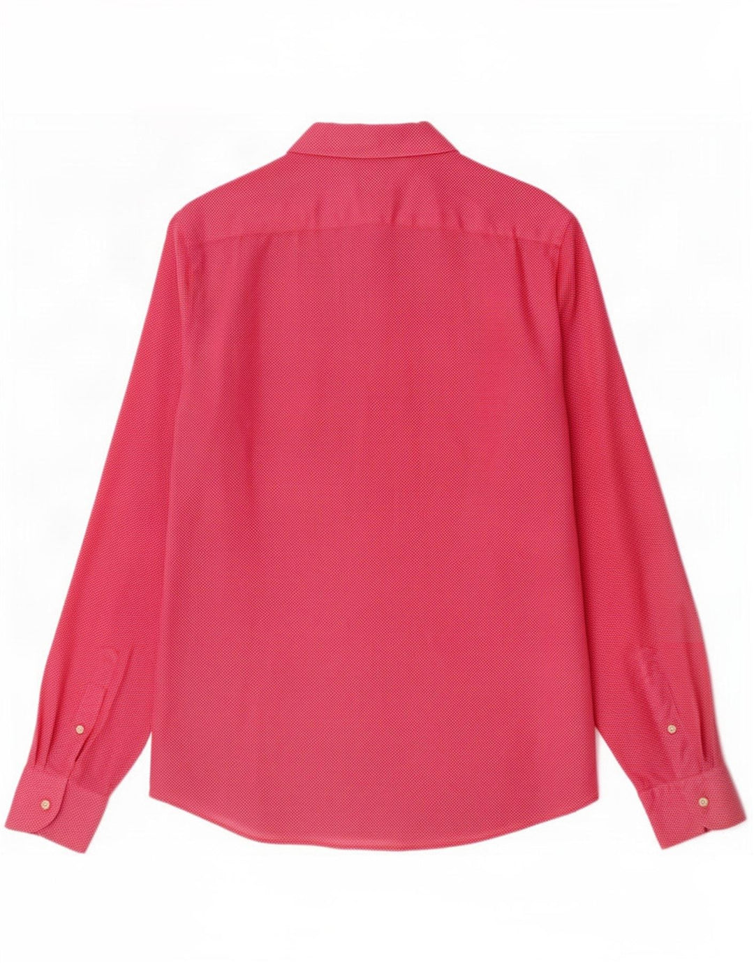 Massimo Dutti Camicia da uomo in lino maculato rosa medio