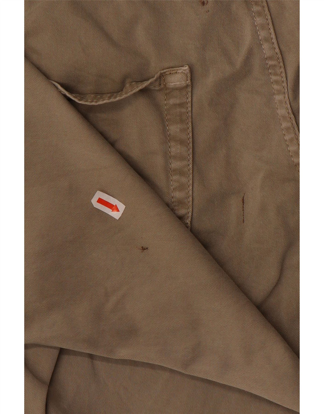 Pantaloni chino dritti da uomo Marlboro Classics W34 L29 Beige