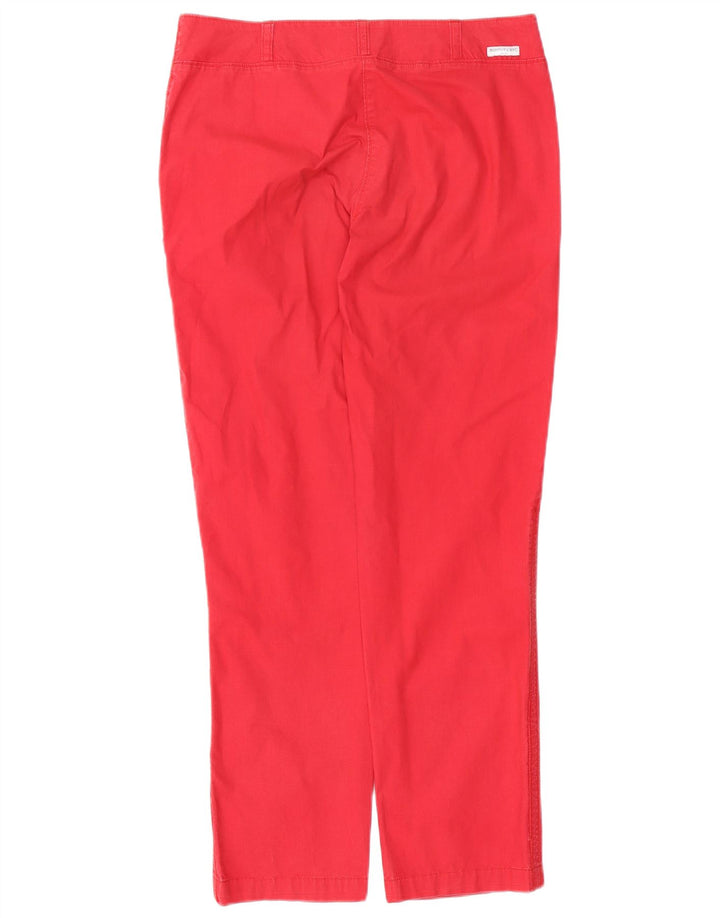 Pantaloni chino slim da donna MURPHY & NYE W30 L29 cotone rosso