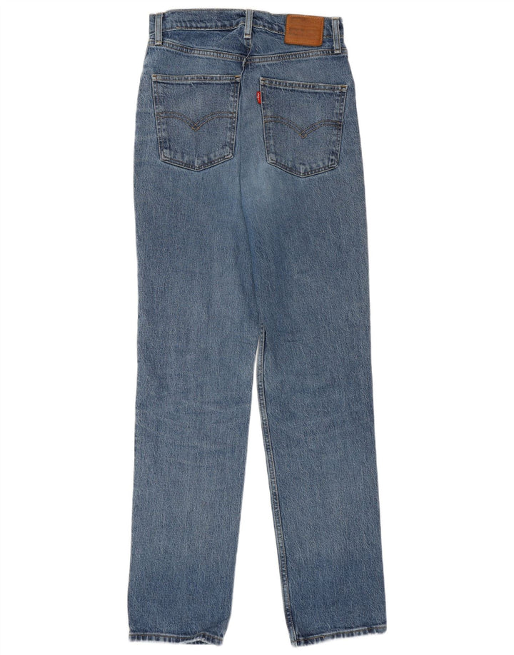 Jeans Levi's da donna a vita alta W27 L31 cotone blu