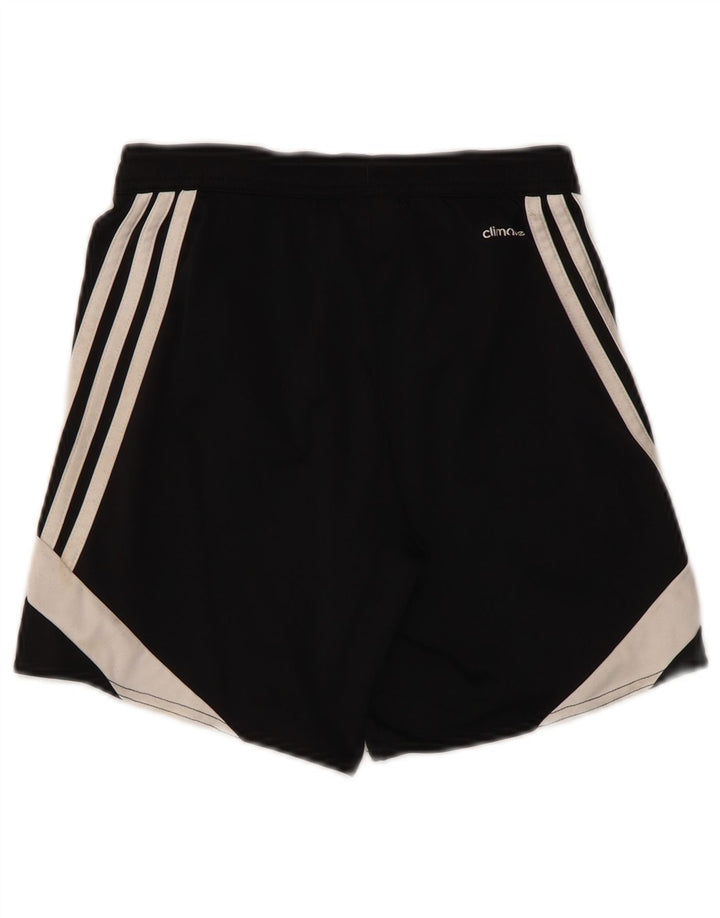 Pantaloncini sportivi Adidas Climalite da ragazzo 7-8 anni, colore nero medio