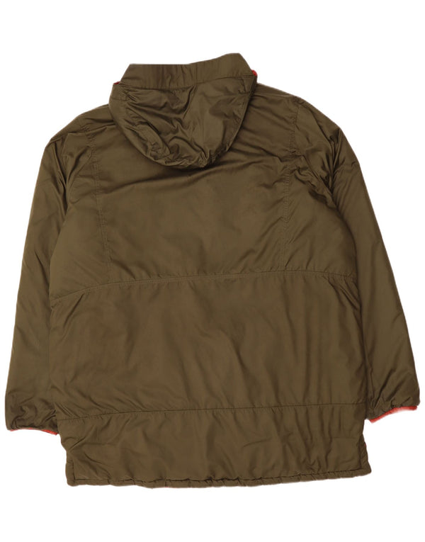 Giacca imbottita reversibile con cappuccio Puma da uomo Arsenal UK 44 2XL poliestere rosso