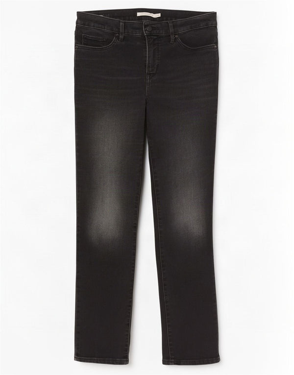 Levi's Donna 312 Shaping Slim Jeans W29 L32 Cotone Nero