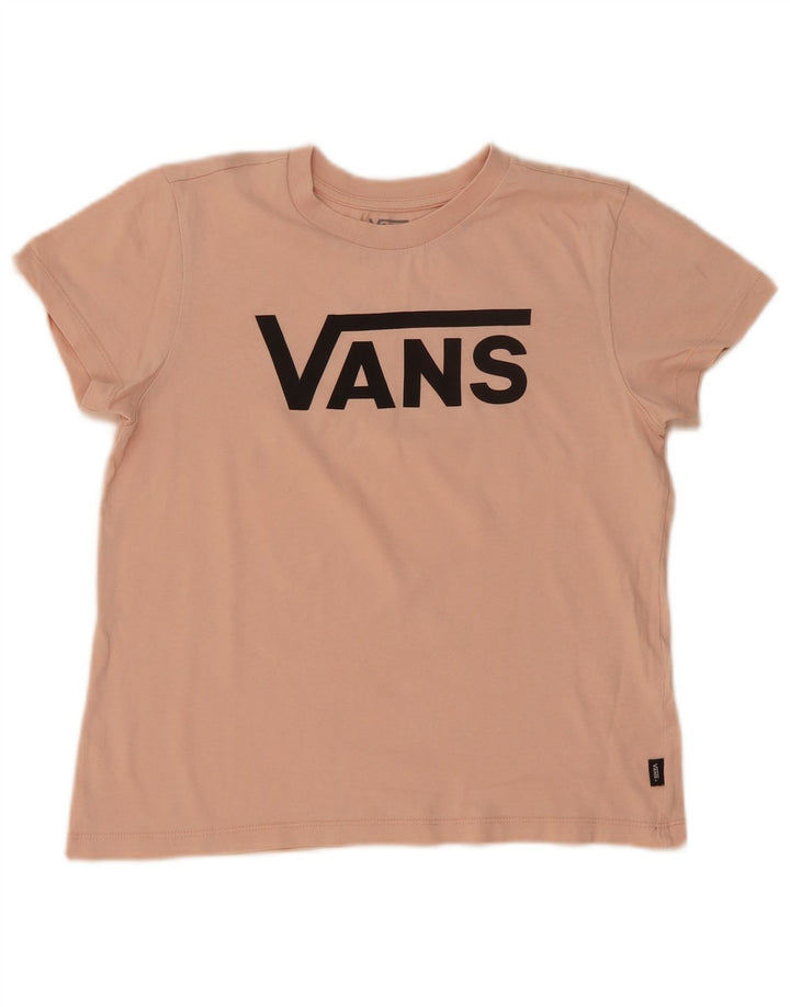 T-shirt grafica da donna Vans UK 10 piccola rosa