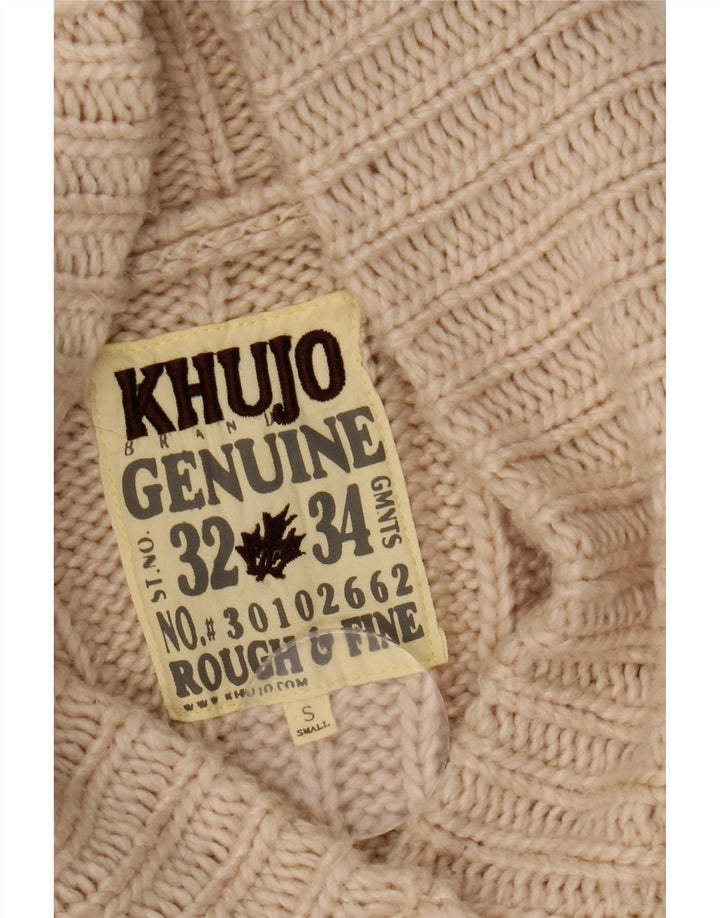 Maglione cardigan da donna KHUJO UK 8 piccolo Beige
