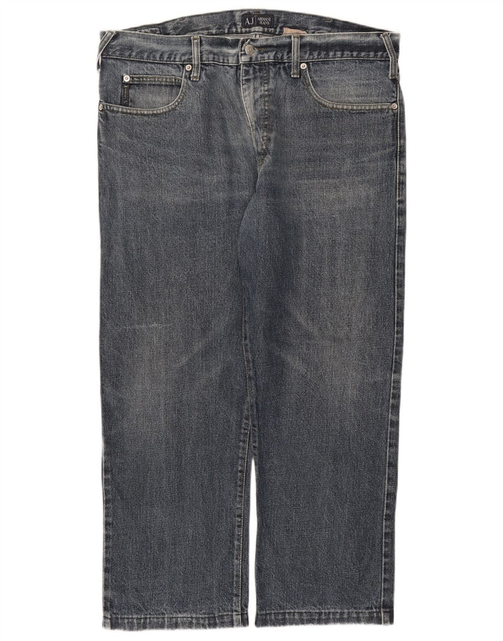 Jeans Cropped Armani Uomo W38 L26 Blu