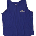 NEW BALANCE Womens Vest Top UK 14 Medium Blue Polyester Vintage New Balance and Second-Hand New Balance from Messina Hembry 