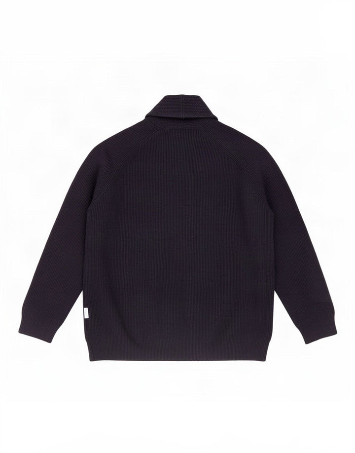 Maglione cardigan da uomo Marks & Spencer 2XL poliestere blu navy
