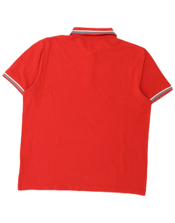Polo Kappa Uomo 2XL Cotone Rosso