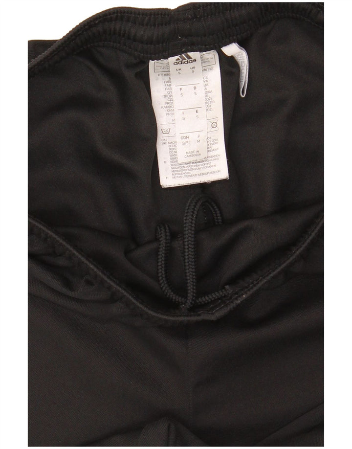 Pantaloncini sportivi Adidas Climalite da uomo piccoli in poliestere nero