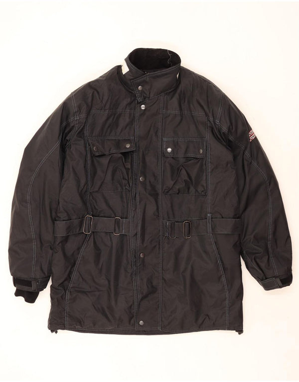 Giacca da corsa da uomo Oxford UK 42 XL Nylon nero