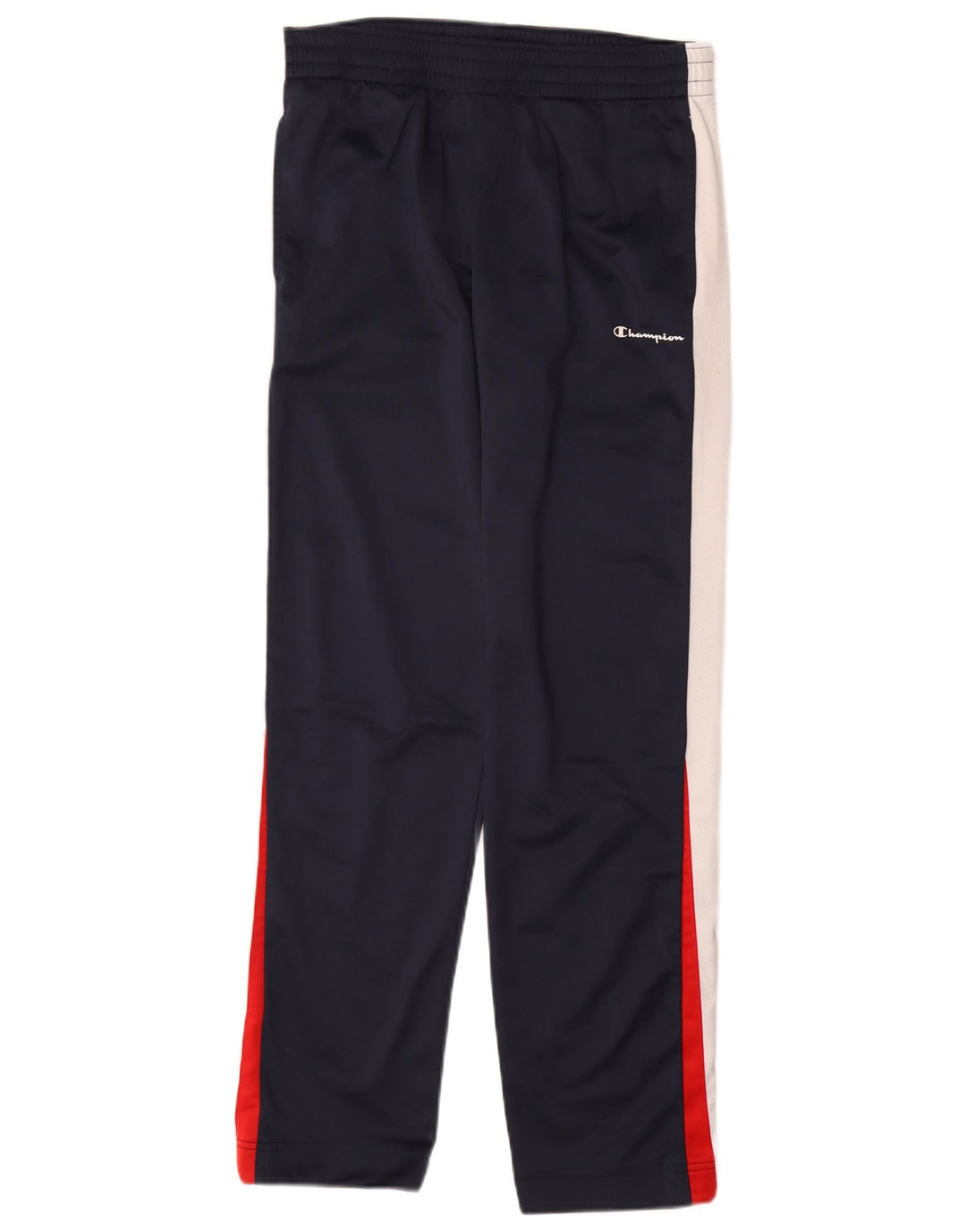 Pantaloni da tuta da uomo Champion Large in poliestere color block blu navy