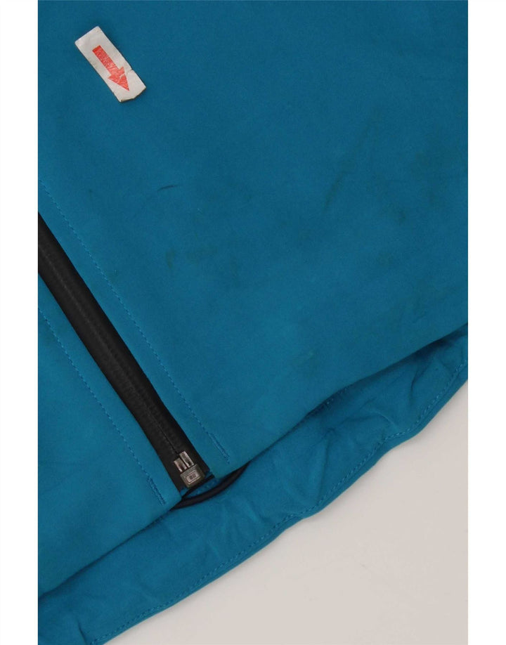 Giacca antipioggia da uomo con cappuccio The North Face UK 40 Large Blu