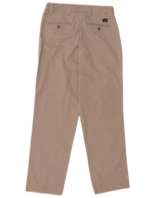 Pantaloni chino vestibilità regolare kaki da uomo Dockers W34 L29 cotone grigio
