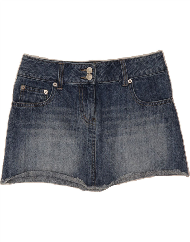 BAY Womens Denim Skirt US 6 Medium W28  Blue Cotton Vintage Bay and Second-Hand Bay from Messina Hembry 