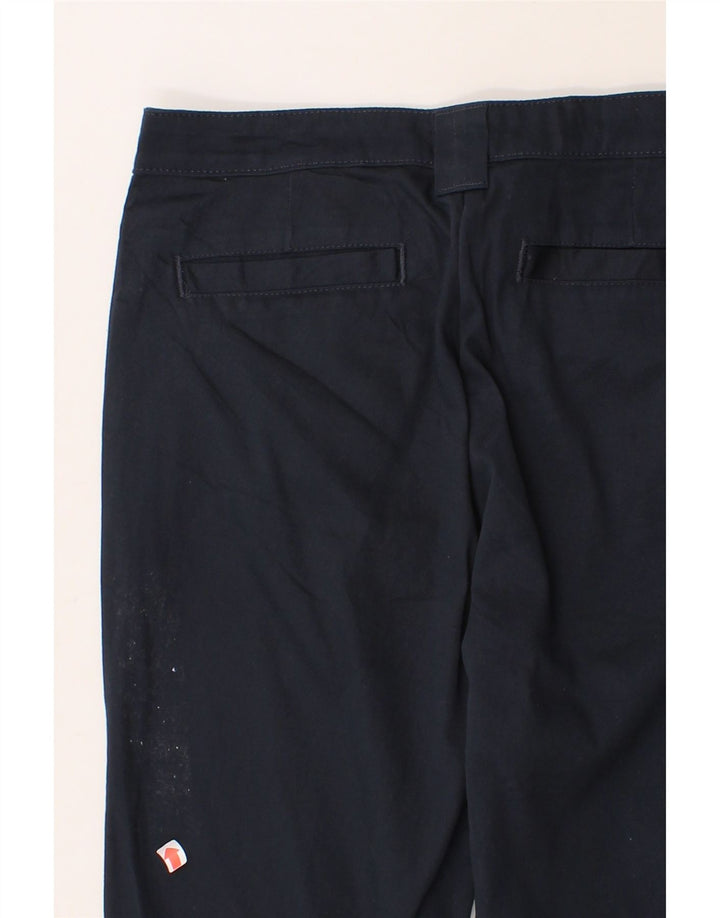 DICKIES Womens Slim Suit Trousers W32 L31 Navy Blue Vintage Dickies and Second-Hand Dickies from Messina Hembry 