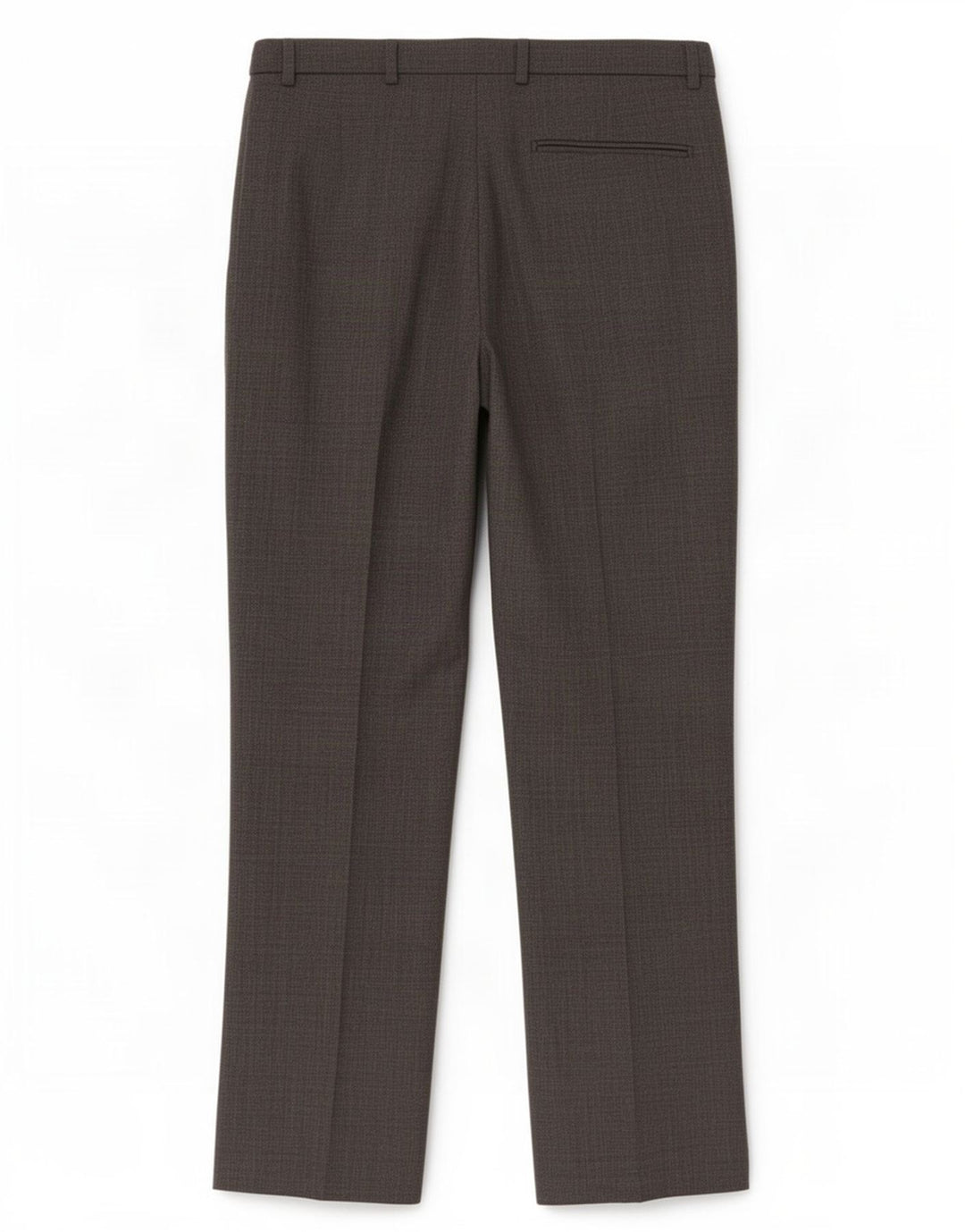 Pantaloni da abito vestibilità regolare da uomo Marks & Spencer W34 L29 Lana grigia
