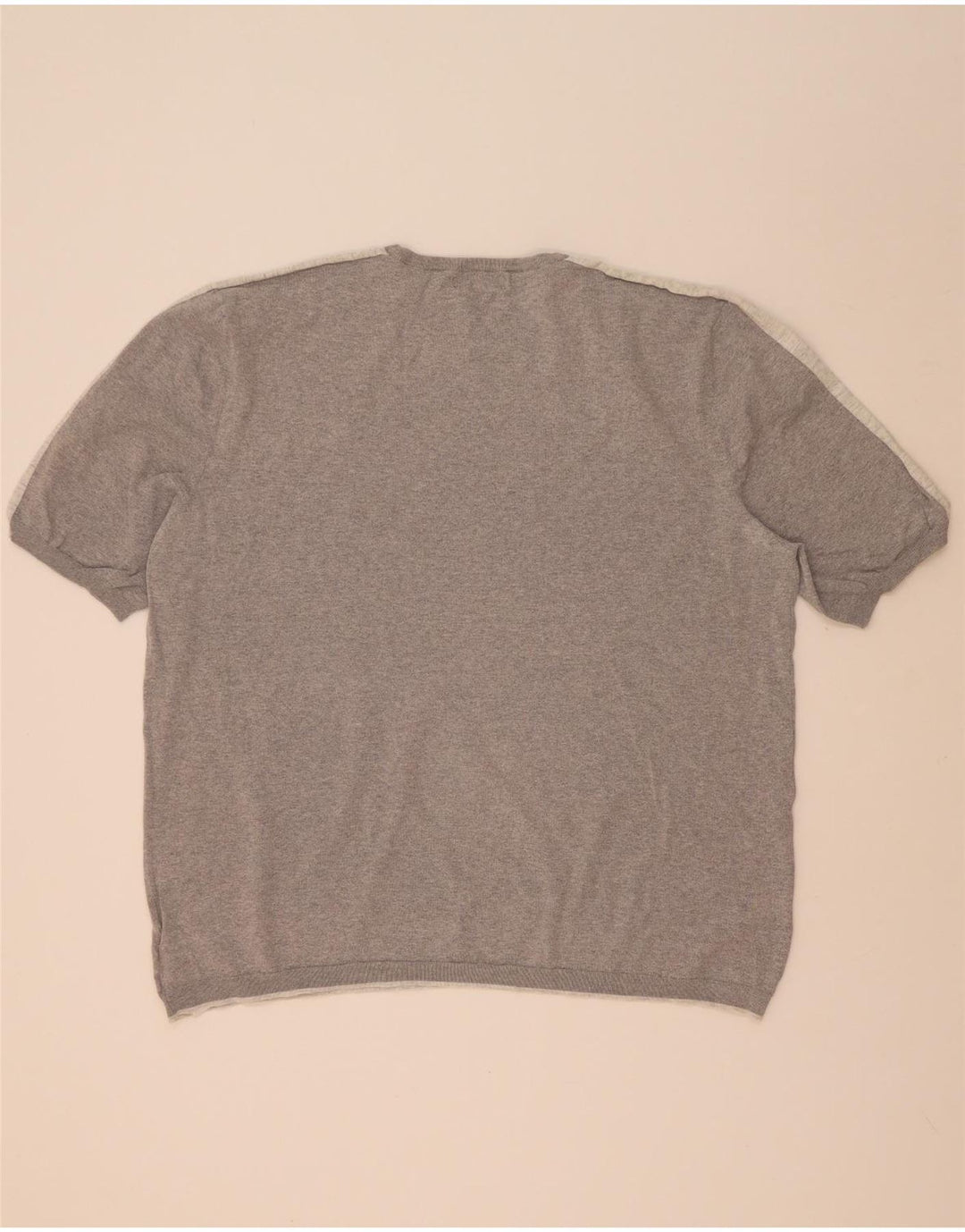 Maglione maglione girocollo da uomo Marks & Spencer 3XL grigio a blocchi di colore