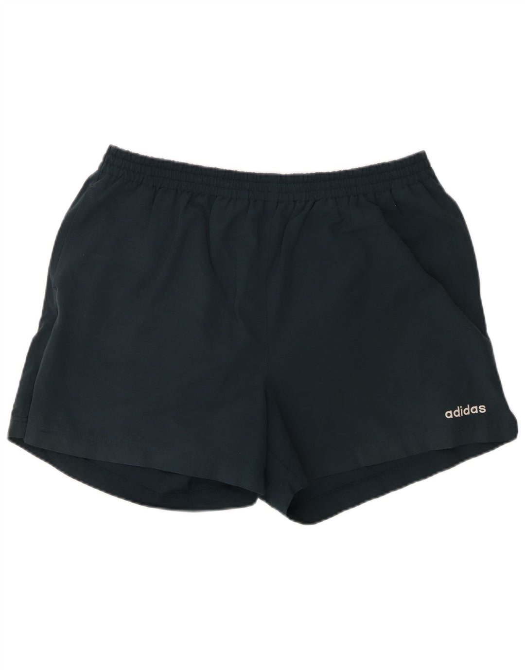 Pantaloncini sportivi da uomo Adidas Large blu navy in poliestere