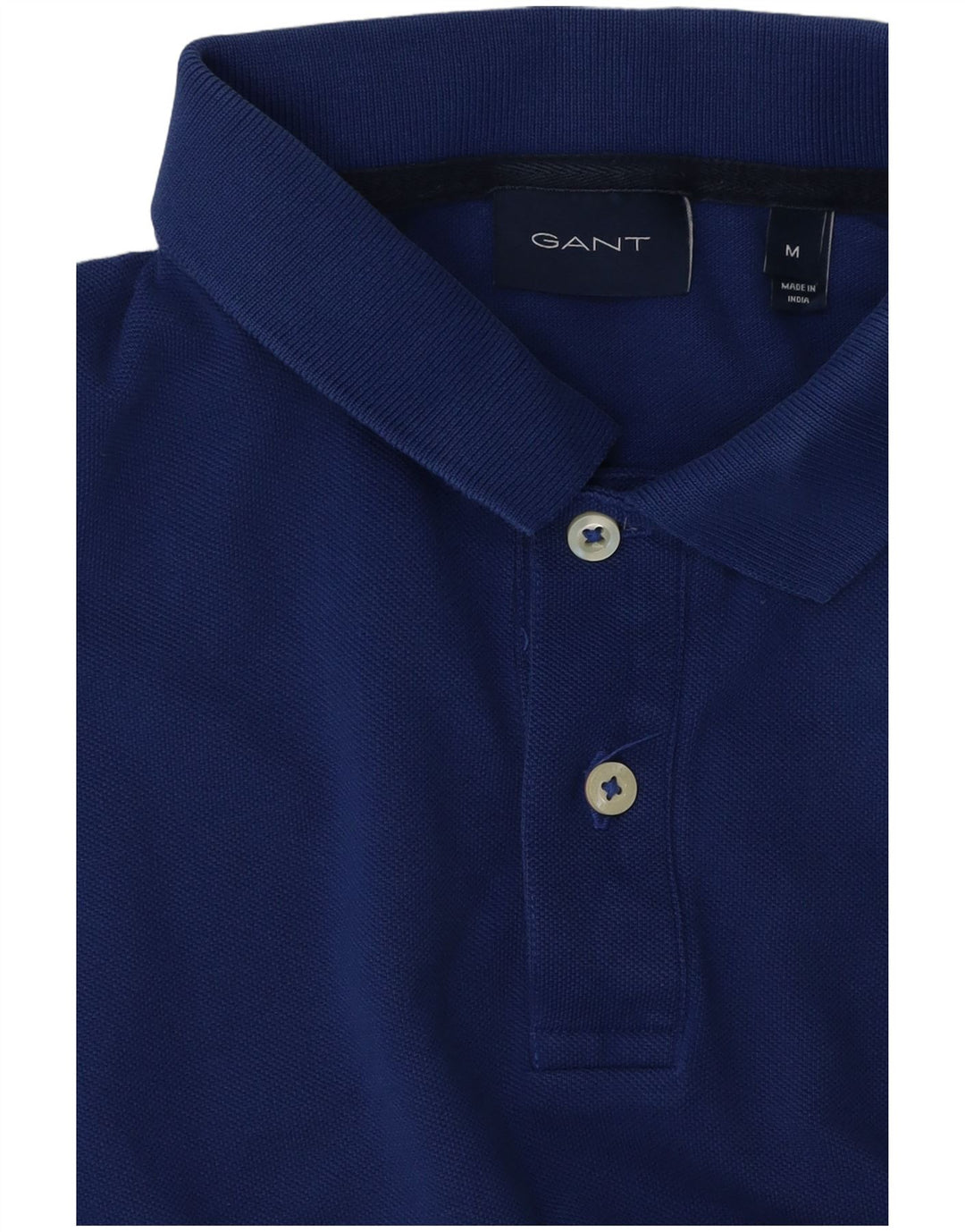 Polo da uomo Gant blu medio