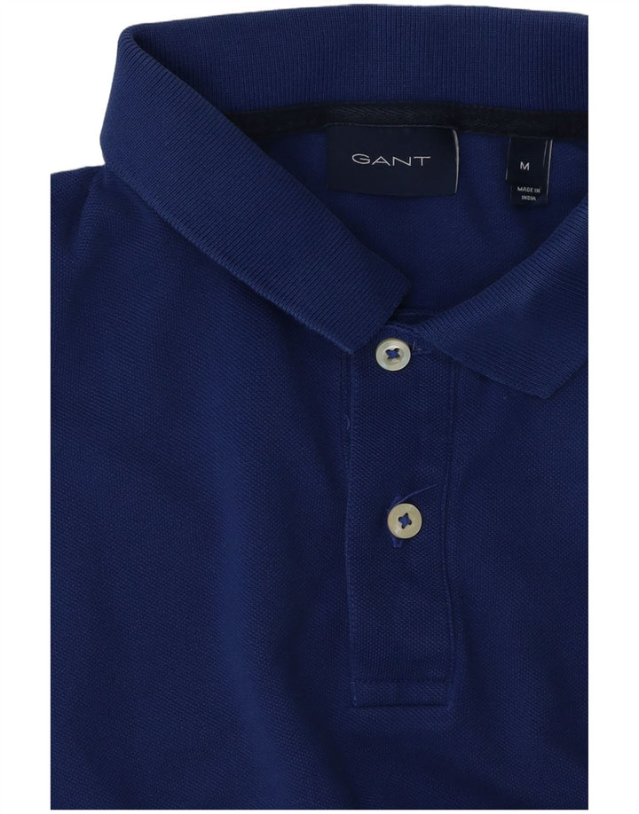 Polo da uomo Gant blu medio