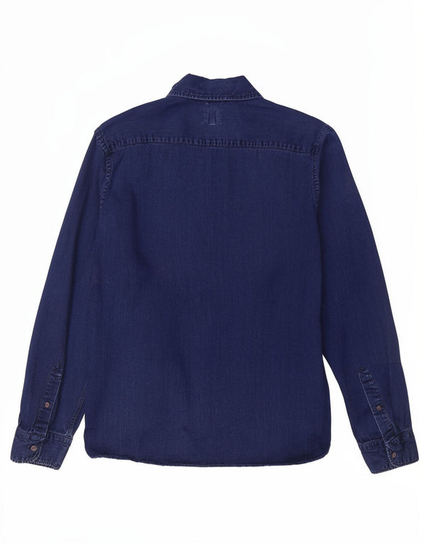 Camicia di jeans da uomo Levi's XL in cotone blu