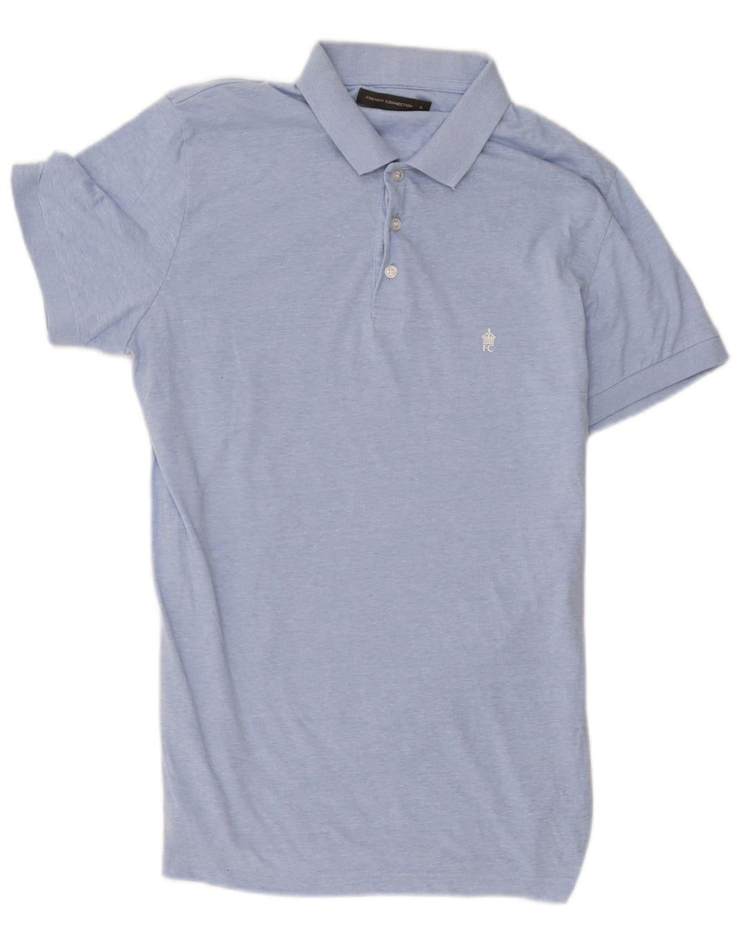 Polo da uomo French Connection XL in cotone blu