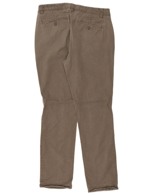 BONOBOS Pantaloni chino slim su misura da uomo W34 L32 cotone kaki
