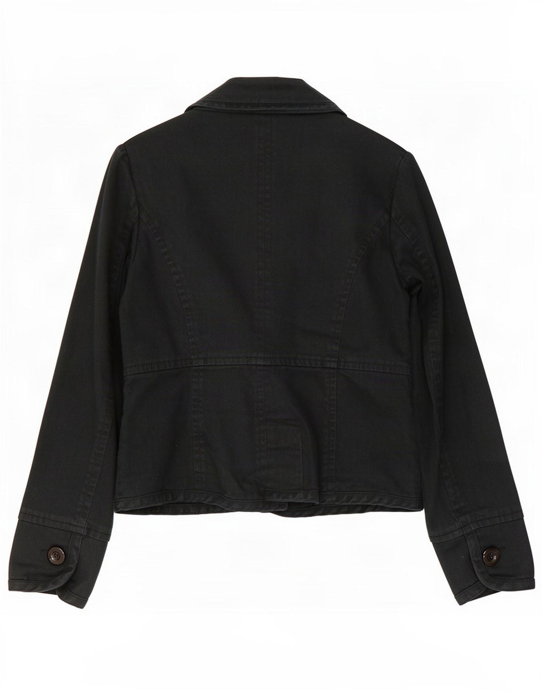 Giacca blazer da donna a 1 bottone Monsoon UK 16 grande cotone nero