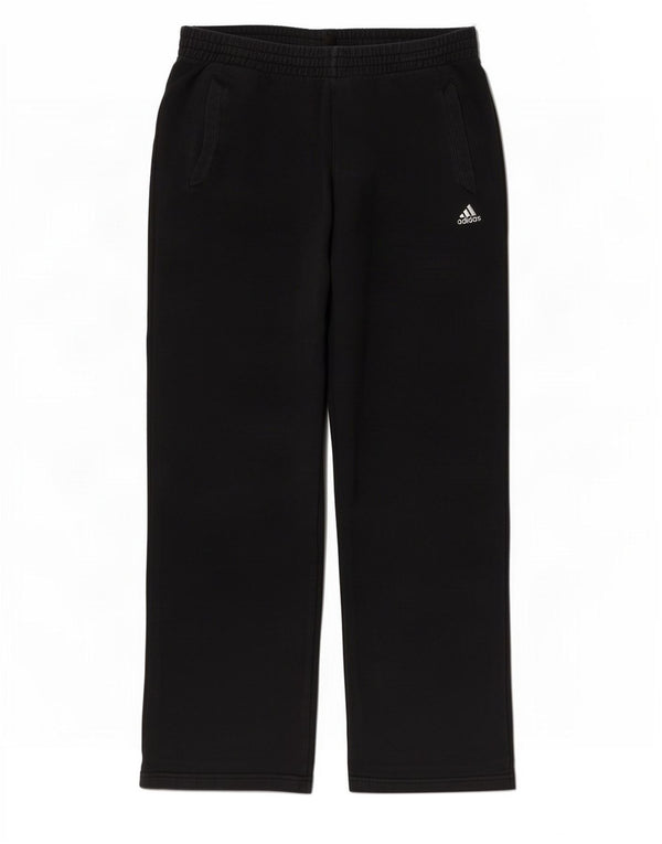 Pantaloni da tuta da uomo Adidas Large in cotone nero