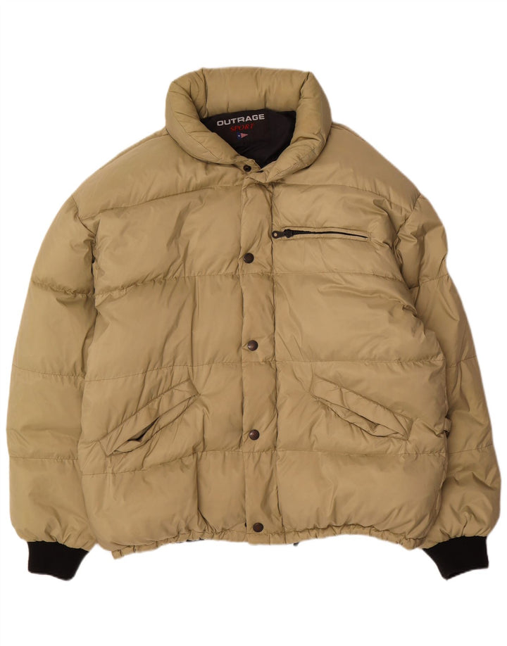 Giacca imbottita da uomo Outrage UK 42 XL Beige