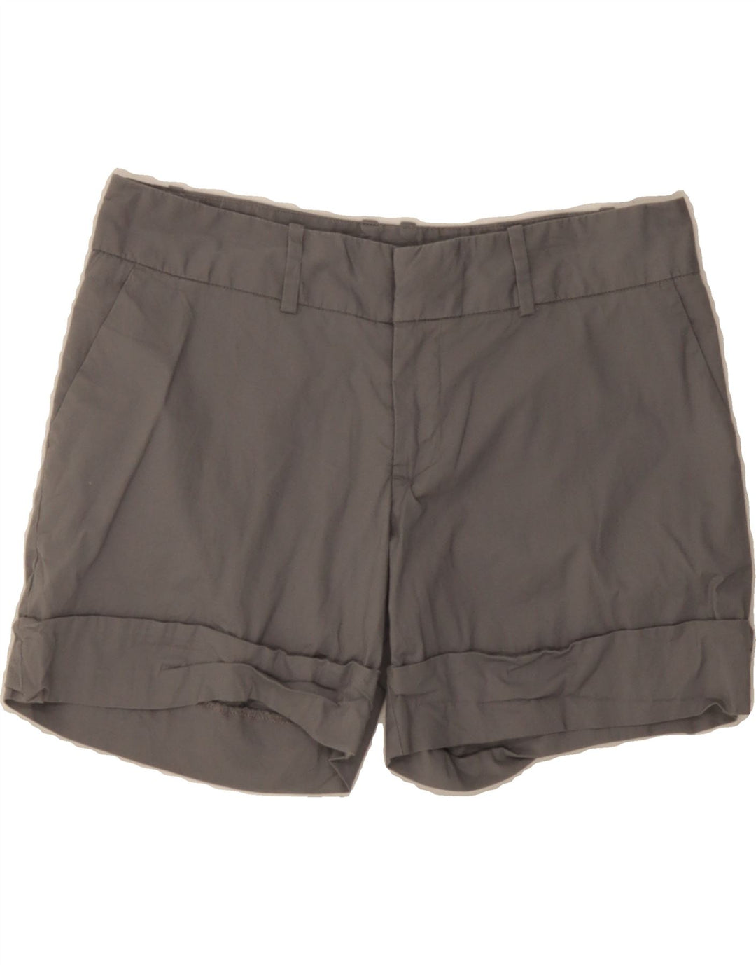 MOSSIMO Womens Stretch Chino Shorts US 4 Small W30  Grey Cotton Vintage Mossimo and Second-Hand Mossimo from Messina Hembry 